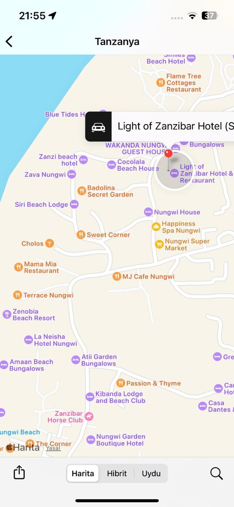 Light Of Zanzibar Hotel Nungwi Εξωτερικό φωτογραφία
